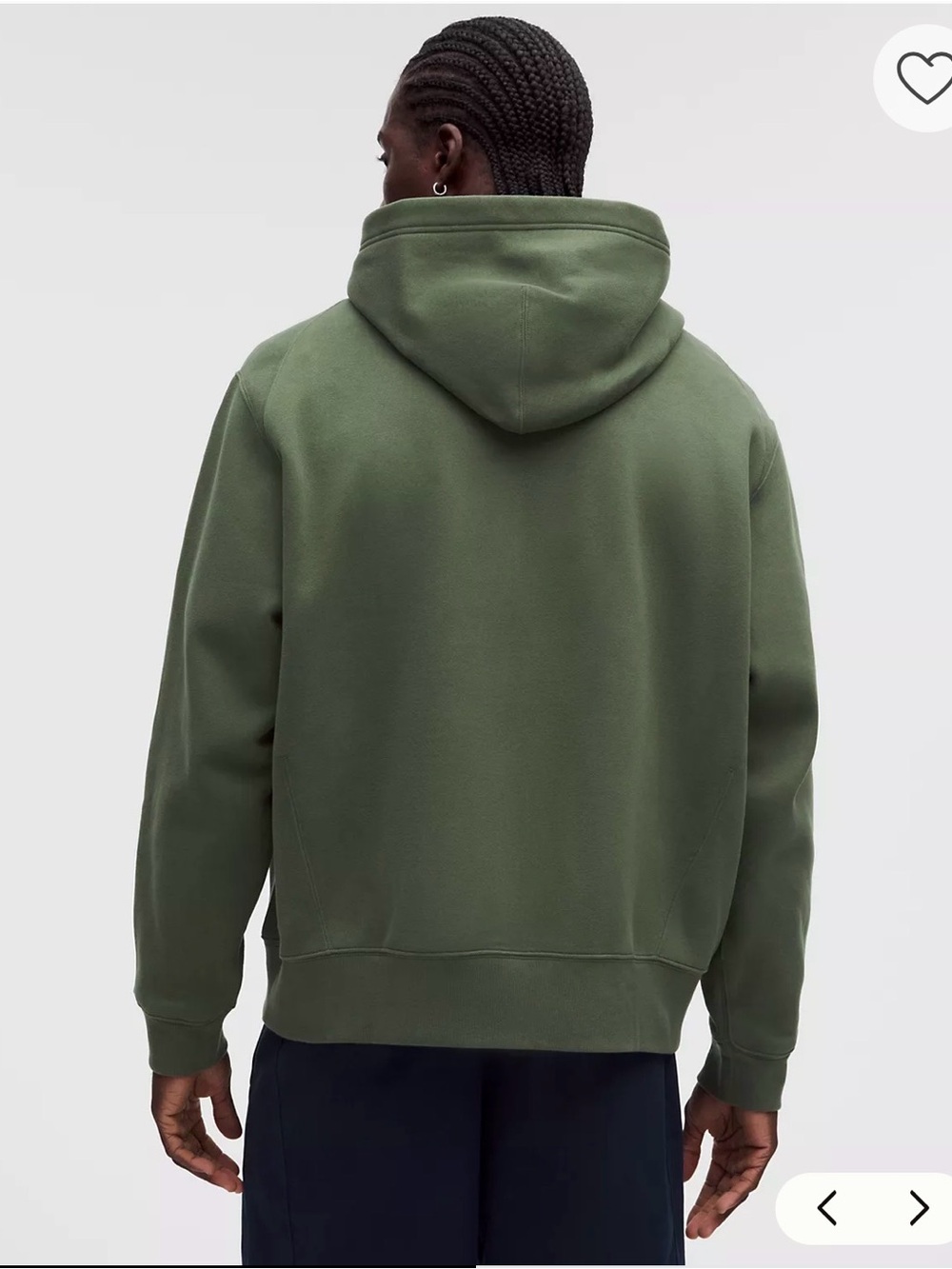Lululemon Men’s Steady State Pullover Hoodie Sweatshirt - XXL - Sage Green